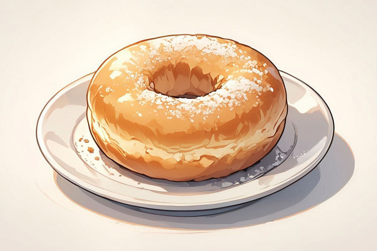 donut・sugar・pastriesのイラスト素材