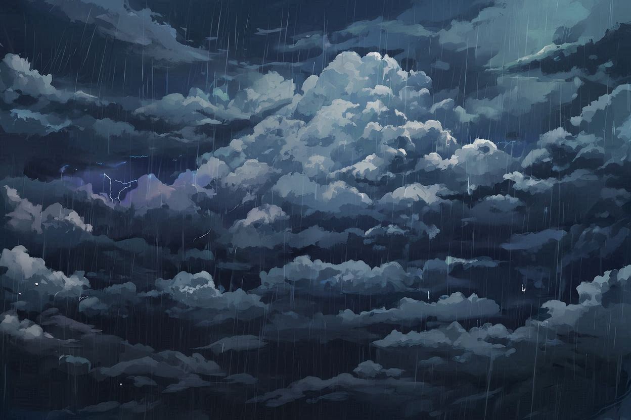 雲・雨・空のイラスト素材