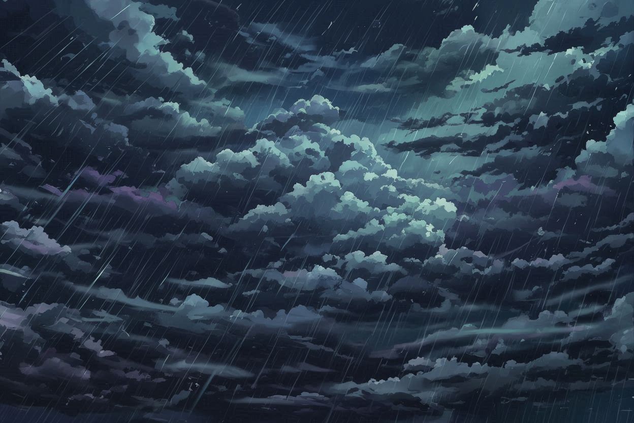 雨・空・雲のイラスト素材