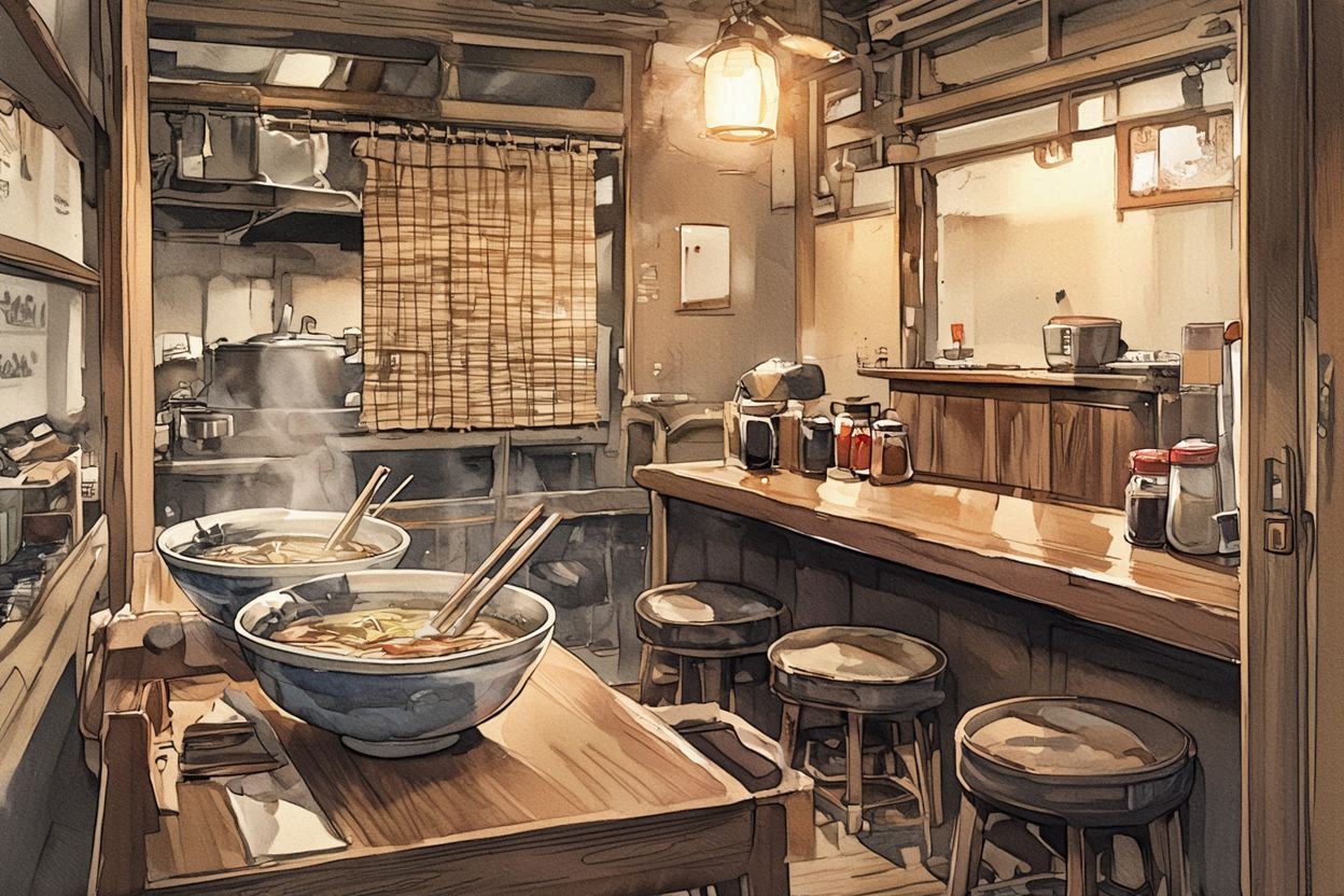 日本食・居酒屋・ラーメンのイラスト素材