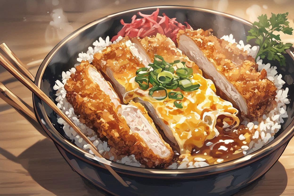 カレーライス・コロッケ・日本食のイラスト素材