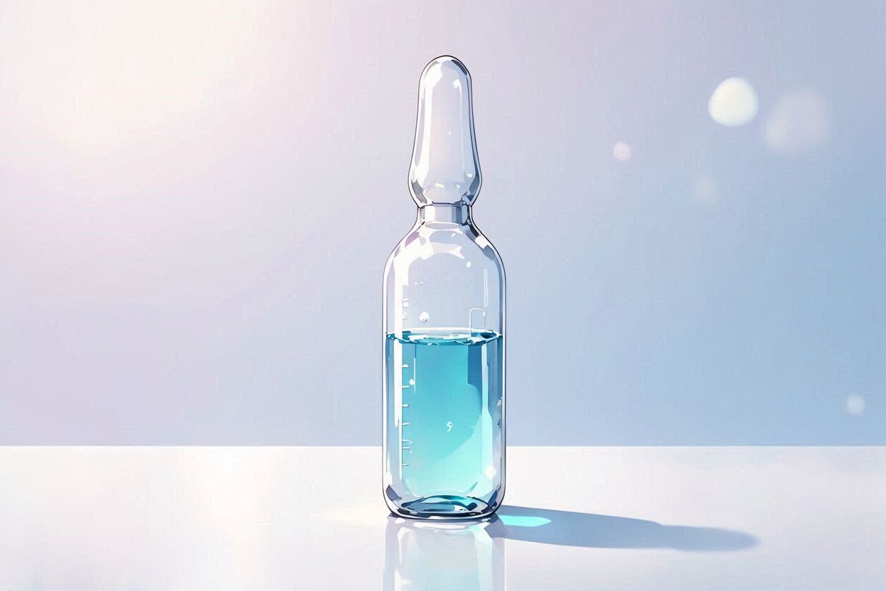 安瓶・液体・容器のイラスト素材